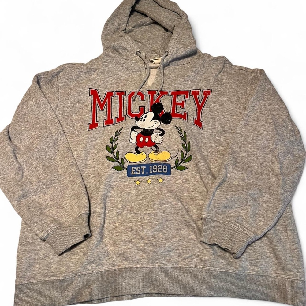 Disney Mickey Mouse Gray Hoodie